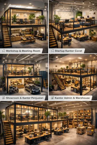 Mezzanine Ruang Kantor di Cililin