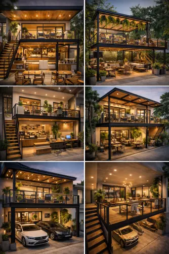 Mezannine Cafe Modern di Cililin