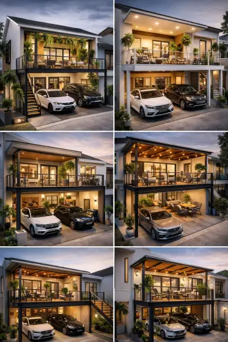 Mezannine Teras Rumah Keren di Cililin